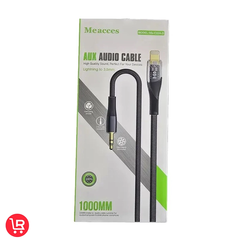 کابل تبدیل AUX به Lightning برند Meacces مدل MA-C22A-D - تصویر 3