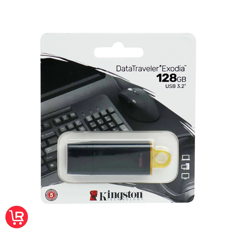 فلش مموری 128 گیگابایت کینگستون مدل DataTraveler Exodia USB 3.2 - تصویر 6