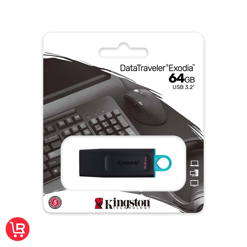 فلش مموری 64 گیگابایت کینگستون مدل DataTraveler Exodia USB 3.2 - تصویر 6