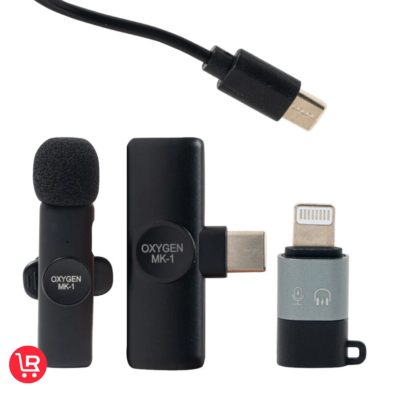 میکروفون یقه ای بی سیم Oxygen MK-1 - تصویر 3