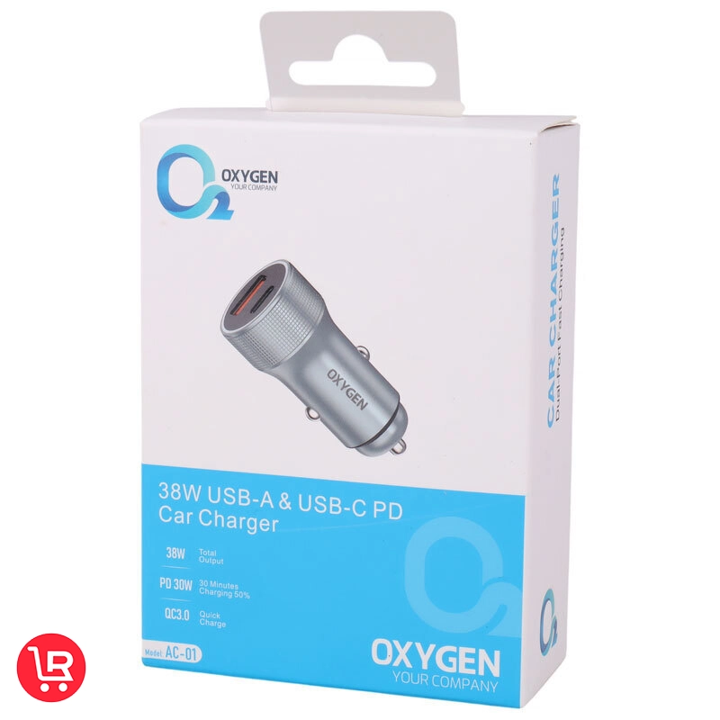 شارژر فندکی 38 وات اکسیژن AC-01 - تصویر 7