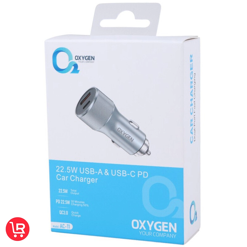 شارژر فندکی 22.5 وات اکسیژن AC-11 - تصویر 8
