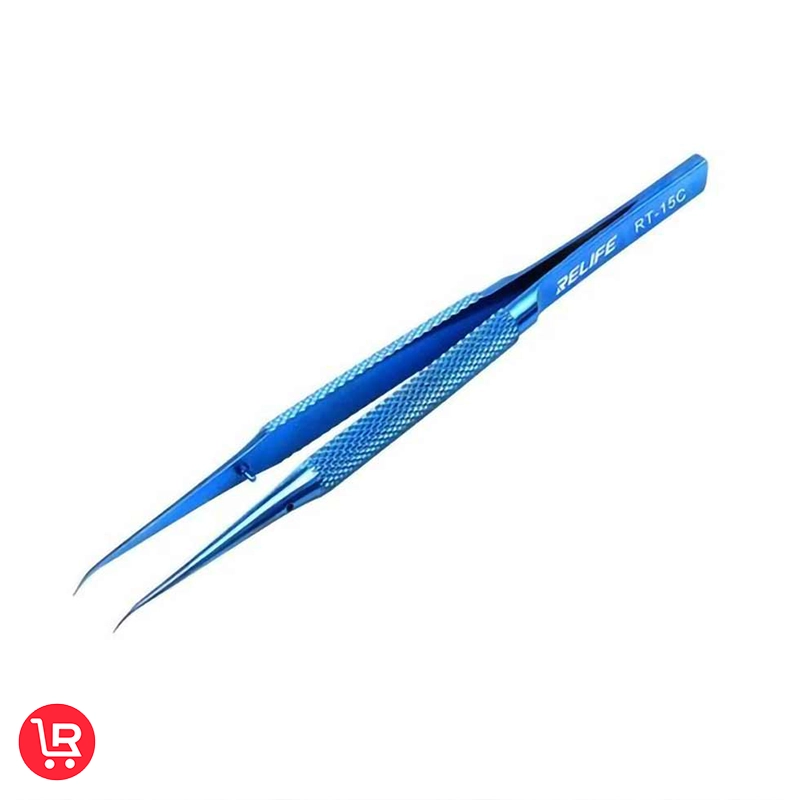 پنس سر کج Relife RT-15C تیتانیومی